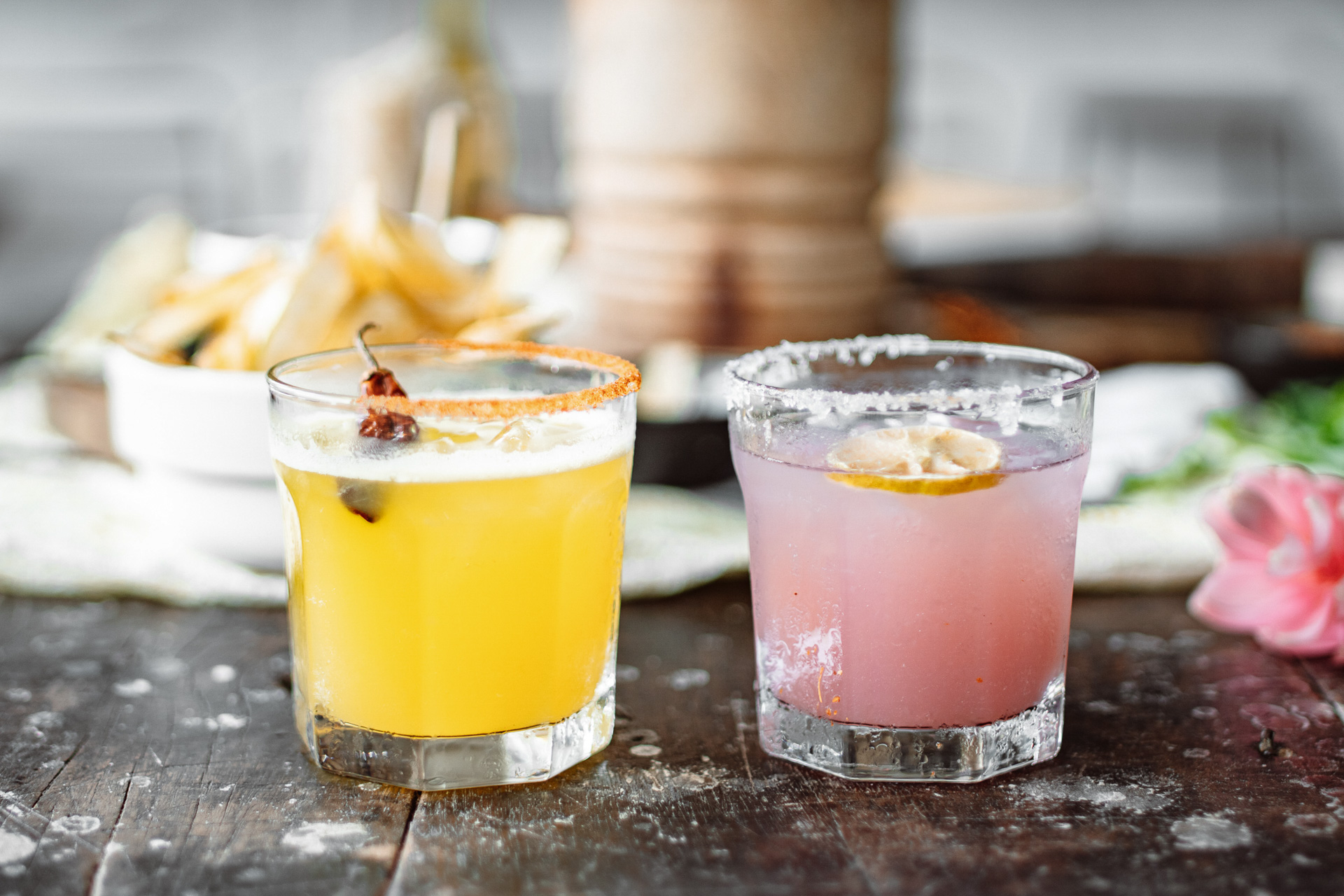 Craft Cocktail: Smoky Peach Margarita
